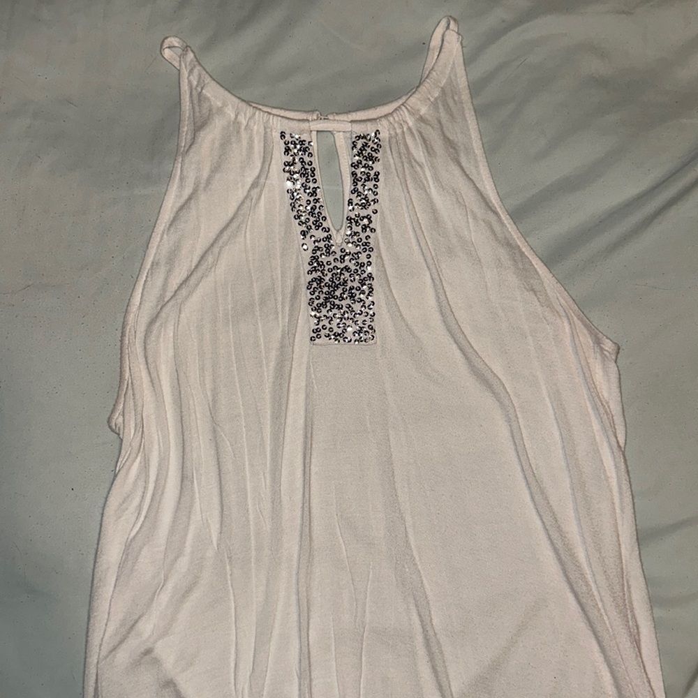 Loft sparkly strap blouse